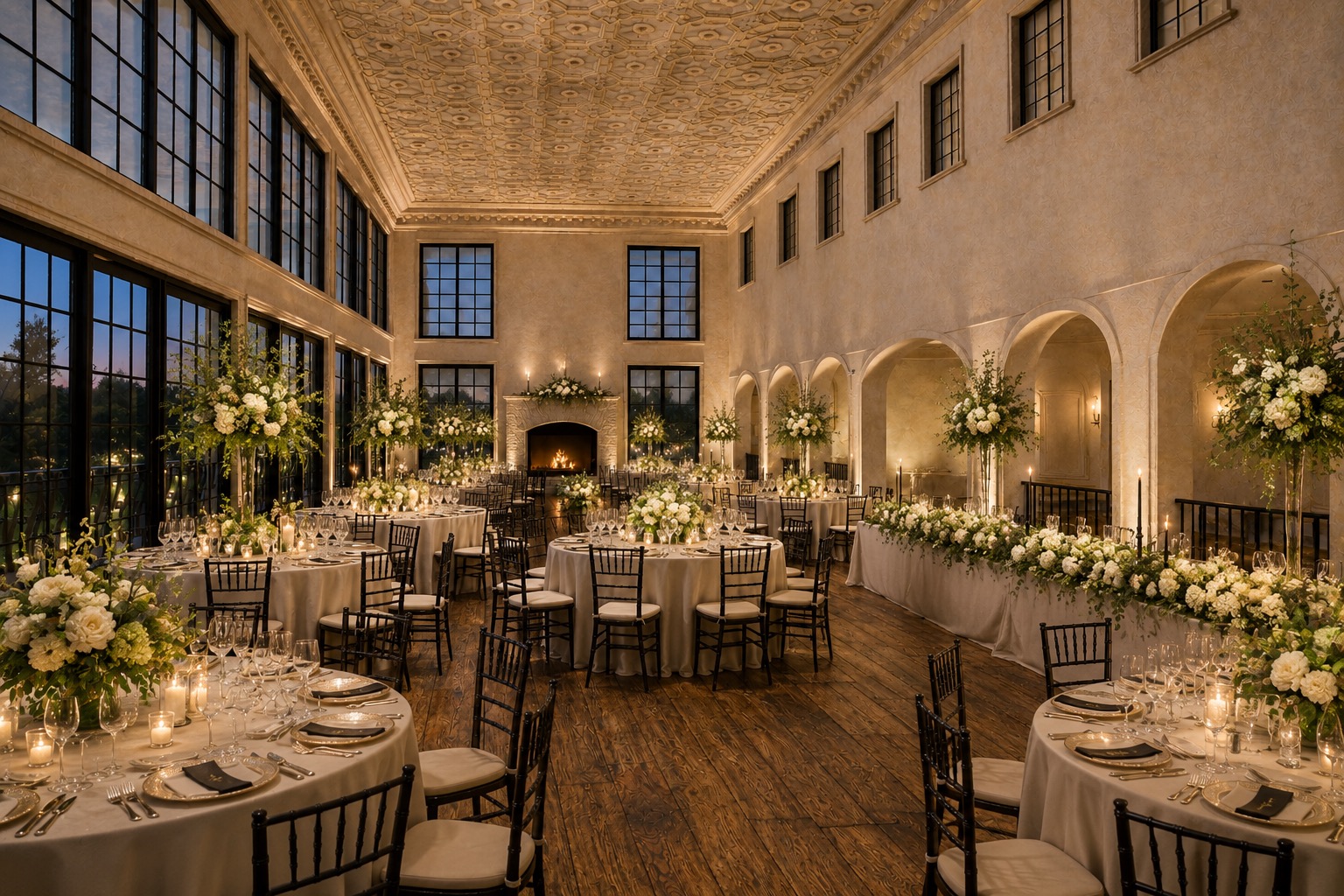 The reception at Cruwood Estate